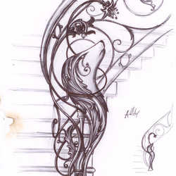 пригласительный столб "волчий цветок"