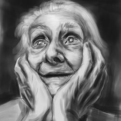 fast sketch portrait