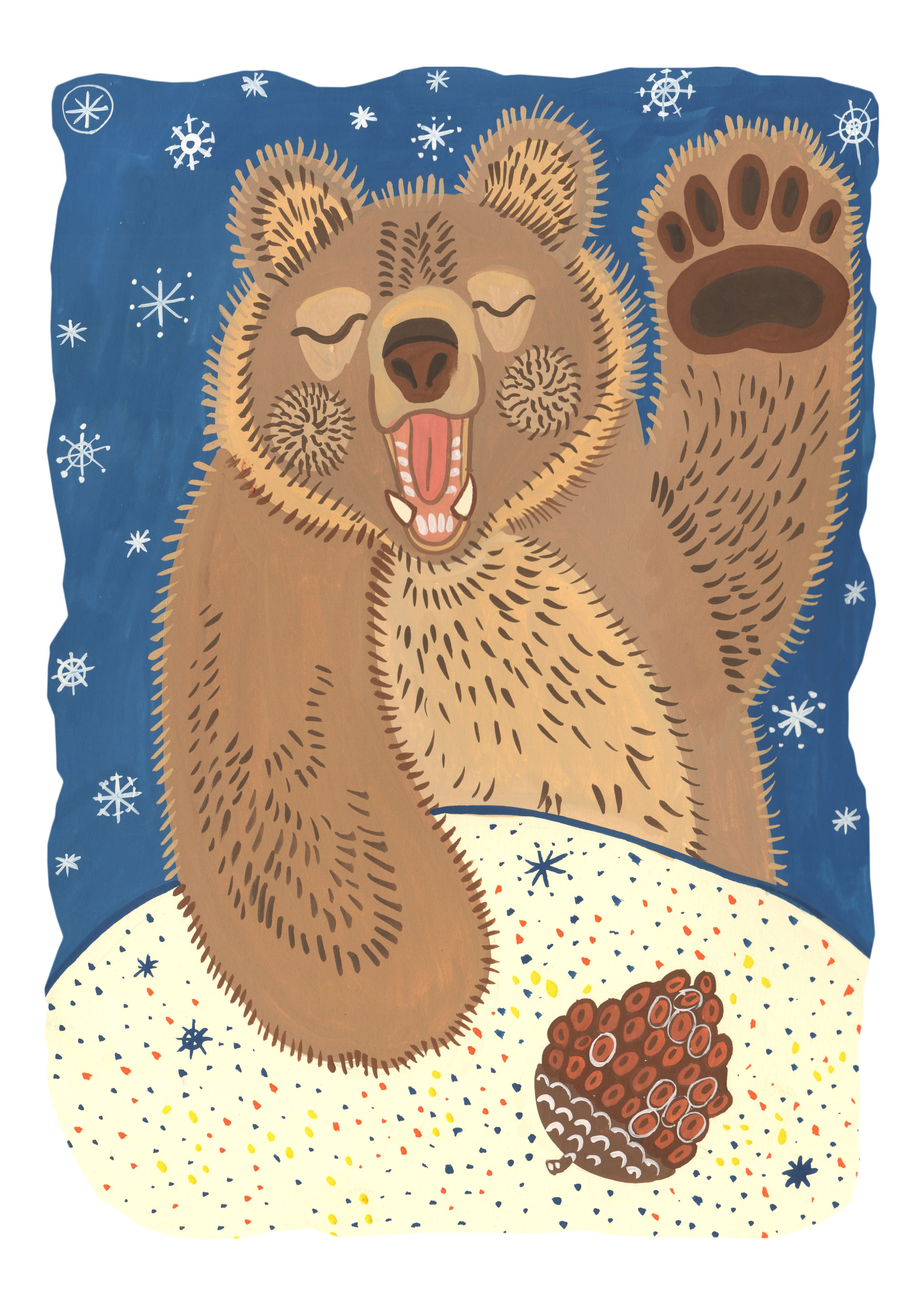 "Разбуженный мишка"