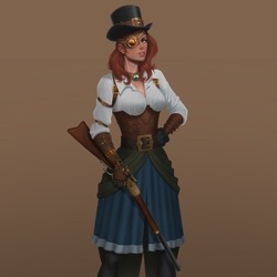 Steampunk girl