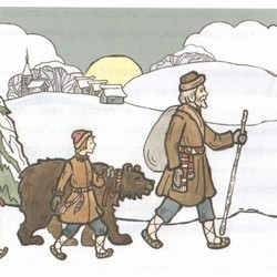 Иллюстрация к книге Т.Муравьевой "Как Васятка в Москве побывал"