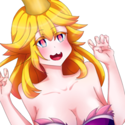 Милая демонесса улыбается вам!