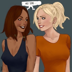 pharah and mercy