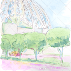 Екатеринбург | Акварель | Персональная именная сказка | Лес Солнца | Lessolnca.ru