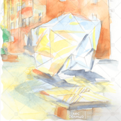 Омск | Акварель | Персональная именная сказка | Лес Солнца | Lessolnca.ru