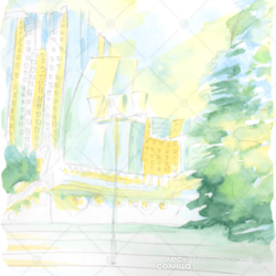 Самара | Акварель | Персональная именная сказка | Лес Солнца | Lessolnca.ru