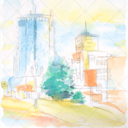 Челябинск | Акварель | Персональная именная сказка | Лес Солнца | Lessolnca.ru