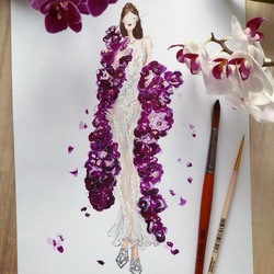 The orchid boa