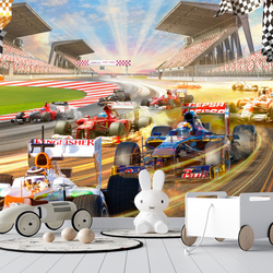 Дизайнерские фотообои и фрески "Формула 1" / Design murals and murals "Formula 1"