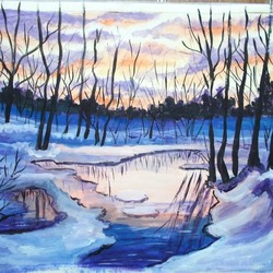 Зимний вечер