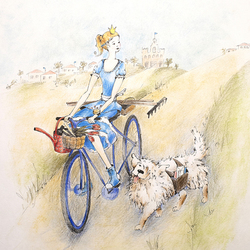 для сказки в детский журнал "Кот в мешке"