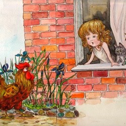 Петя Петя петушок 