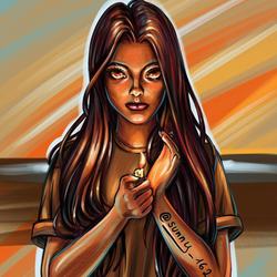 Девочка с огнем