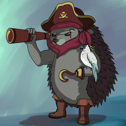 Грозный Еж-Пират 2