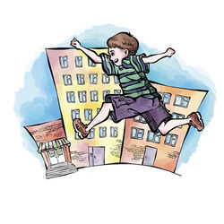 Бегущий мальчик