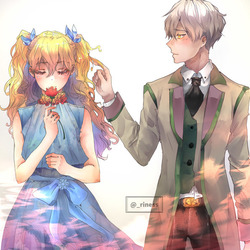 Редрав манги "Однажды я стала принцессой" 