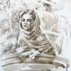 Иллюстрация  кроману Ф.М.Достоевского "Братья Карамазовы"