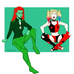 Harley Queen and Poison Ivy