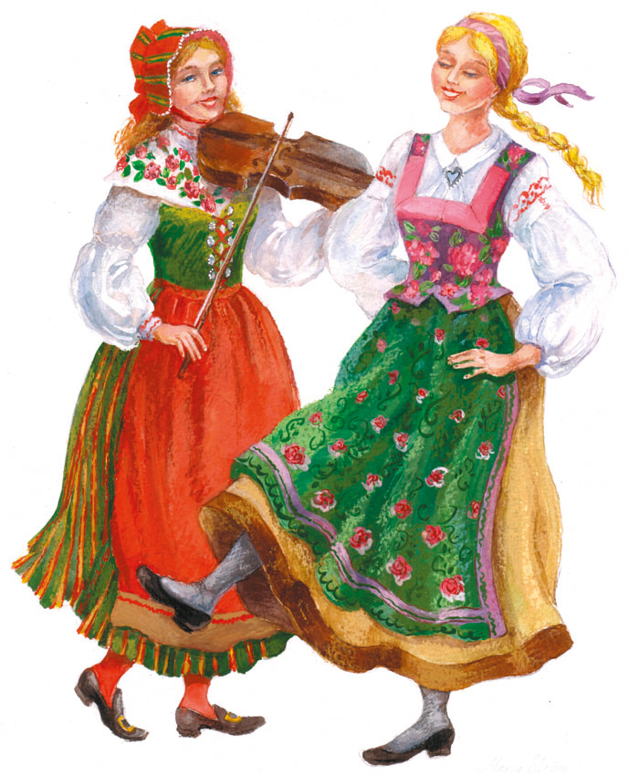 Иллюстрация Folk Dance | Illustrators.ru