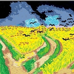 Пшеничное поле Ван Гога