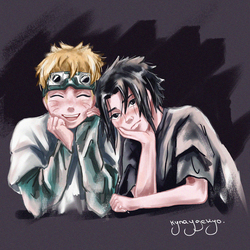 naruto and sasuke