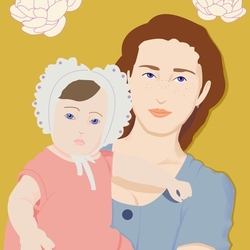 Мама и дочь