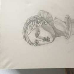 Голова Венеры Милосской 50х70