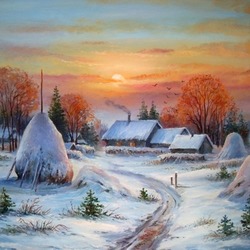 Winter evening