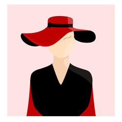 Девушка в шляпе