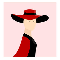 Девушка в шляпе