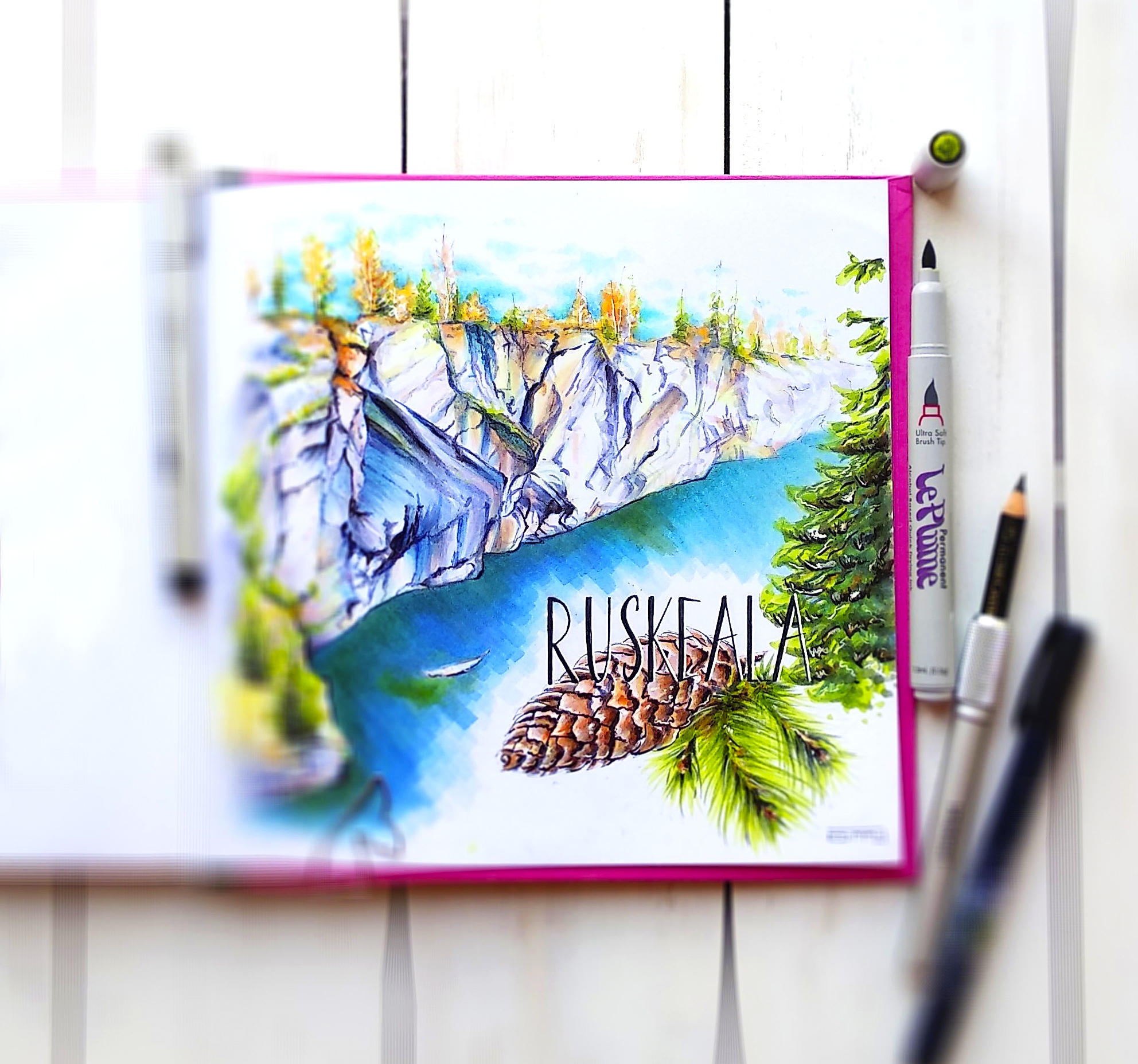 Рускеала. Карелия.