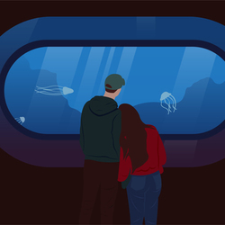 Date in aquarium