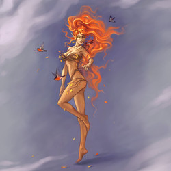 Woman-Autumn