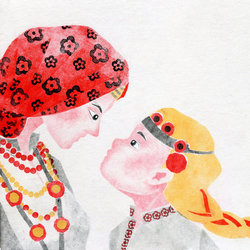 Гуси-лебеди, матушкин наказ