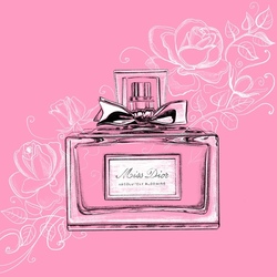 Иллюстрация духов Miss Dior