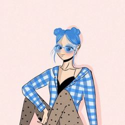 Голубоглазая девочка