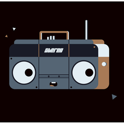 магнитофон из 90-х