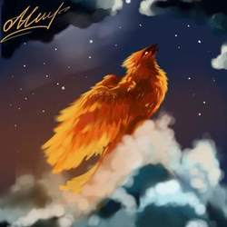 Феникс в море синем