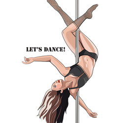 Девушка на пилоне