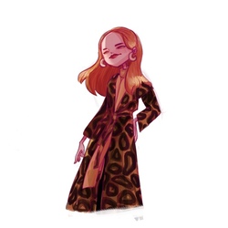 Аленка и ее шикарное пальто