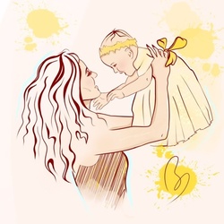 Мама и малышка