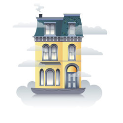 Дом в облаках