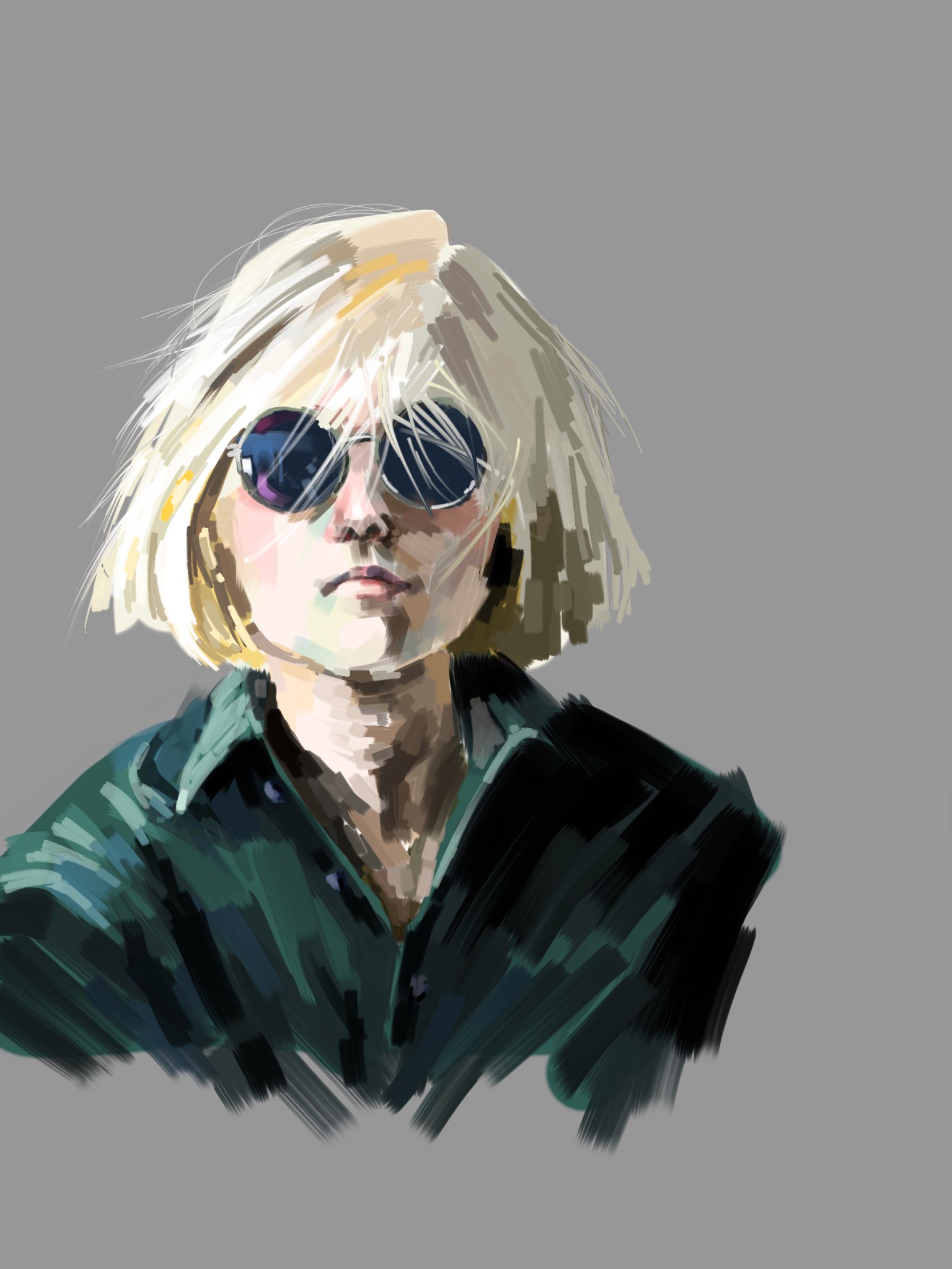 ПОРТРЕТ В ТЕМНЫХ ОЧКАХ