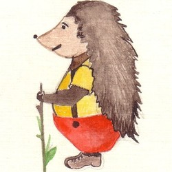 Ёжик СерЁЖа ("Лучшие друзья" Евгении Кариповой)