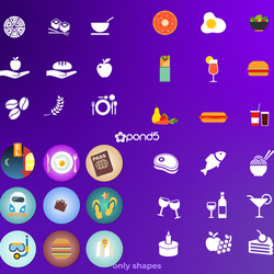 69 Animated Icons Only Shapes