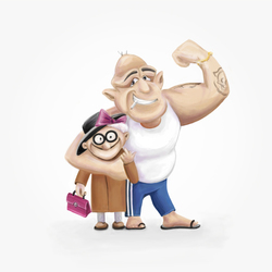 Бабушка и гангстер