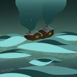 финская деревня