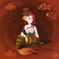 Steampunk-mermaid