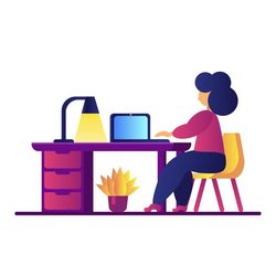 Работа дома