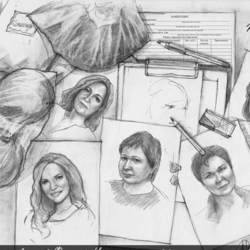 Иллюстрация к рассказу «Женщины» из книги Алексея Федярова "Человек сидящий"